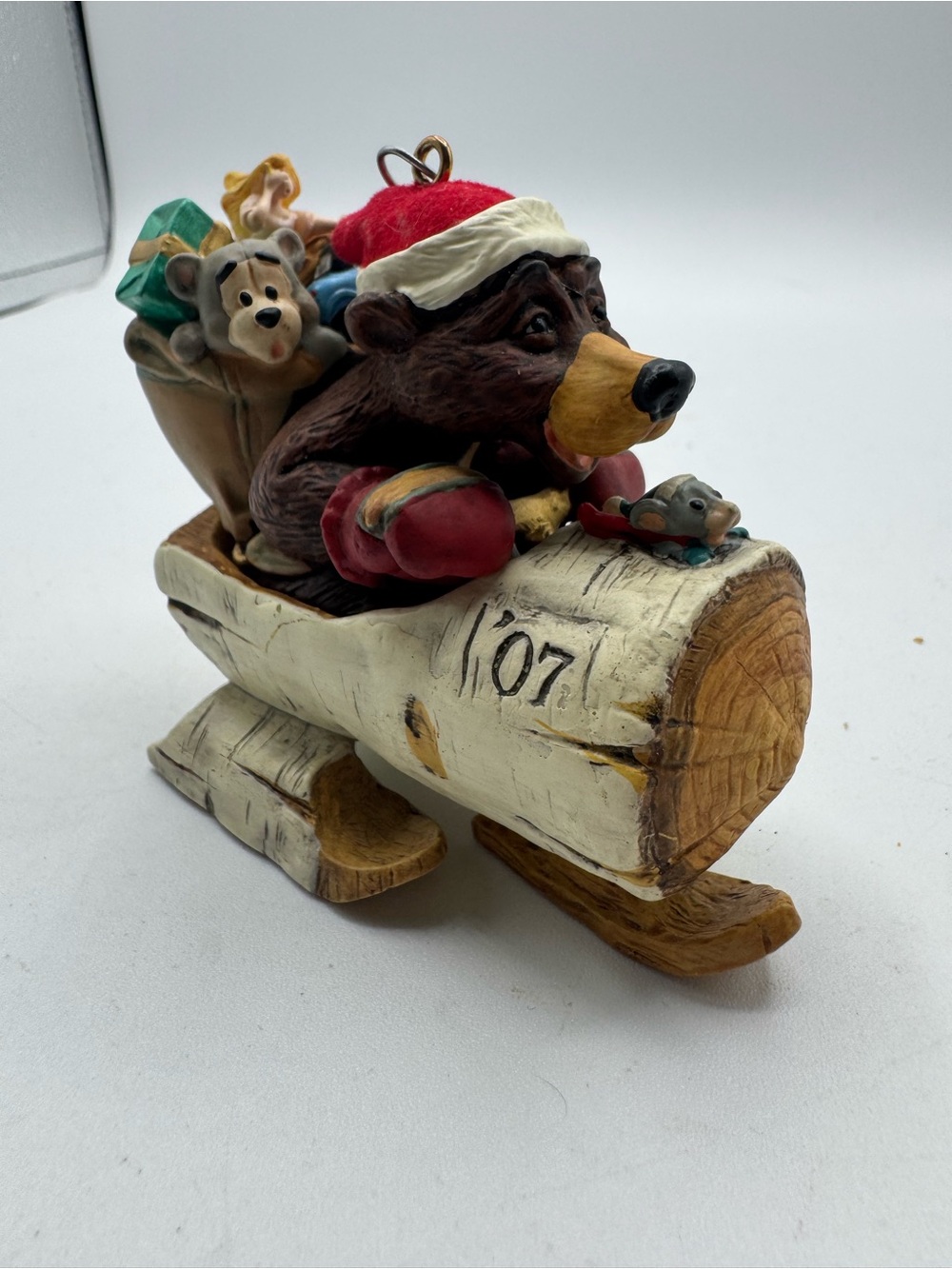 Hallmark SLEDDING Into Christmas 2007 #4 Nick & Christopher Series Ornament